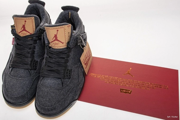 AO2571-001 Black Denim 4 Jordan Levi's Air 1101